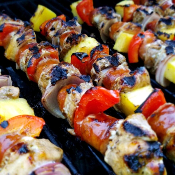 Chorizo and Chicken Skewers
