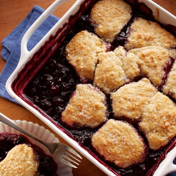 Blueberry Cobbler from Land O'Lakes