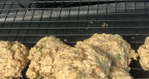 Peanut Butter Oatmeal Zucchini Cookies