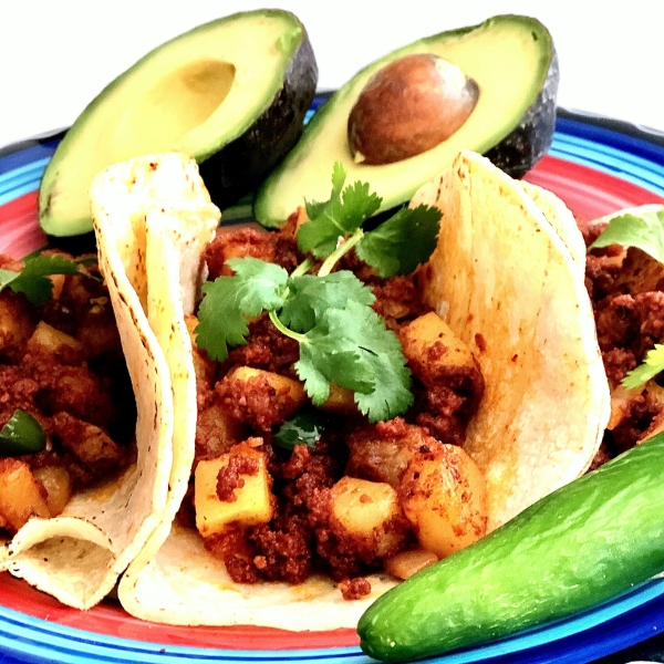 Papas con Chorizo