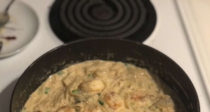Cajun Shrimp Fettuccine Alfredo