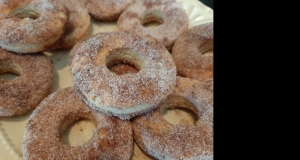 Air-Fried Cinnamon and Sugar Doughnuts