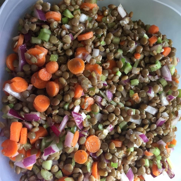 Mediterranean Lentil Salad