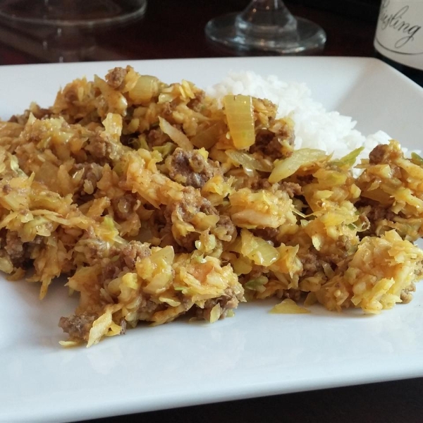 Indonesian Curried Cabbage