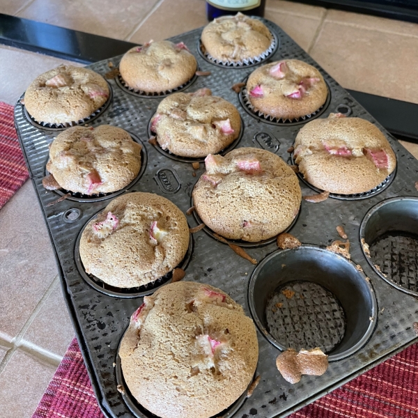 Buttermilk Rhubarb Bread