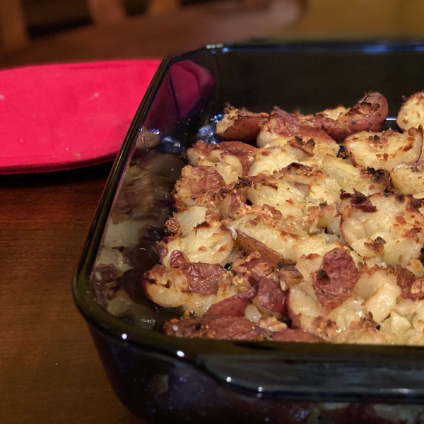 Garlic-Smashed Potatoes