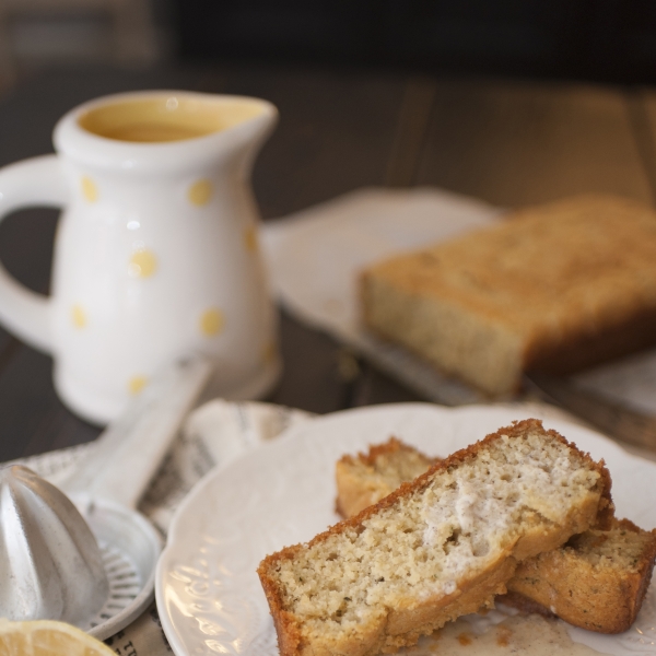 Lemon Pound Cake with Lemon Glaze