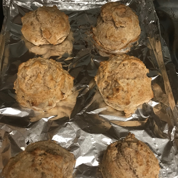 Whole Wheat Drop Biscuits