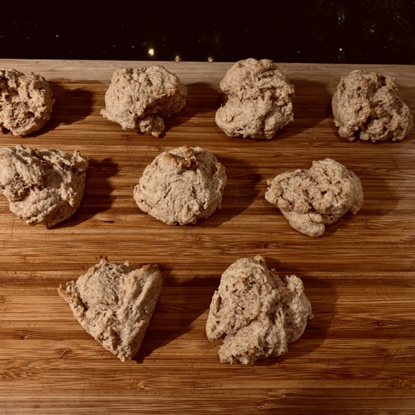 Whole Wheat Drop Biscuits