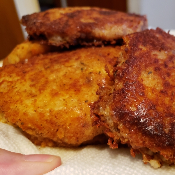 Leftover Mashed Potato Pancakes