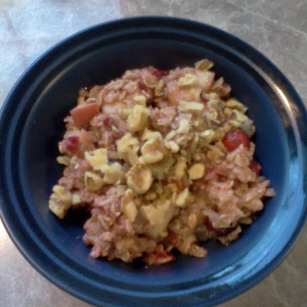 Cranberry Apple Oatmeal