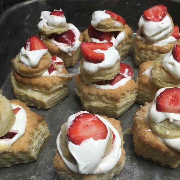 Strawberry Cream Cheese Clouds