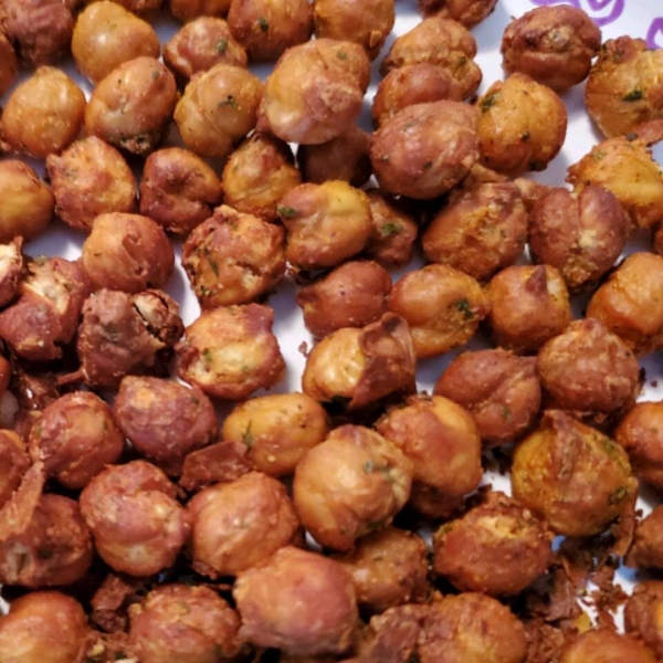 Air Fryer Buffalo-Ranch Chickpeas