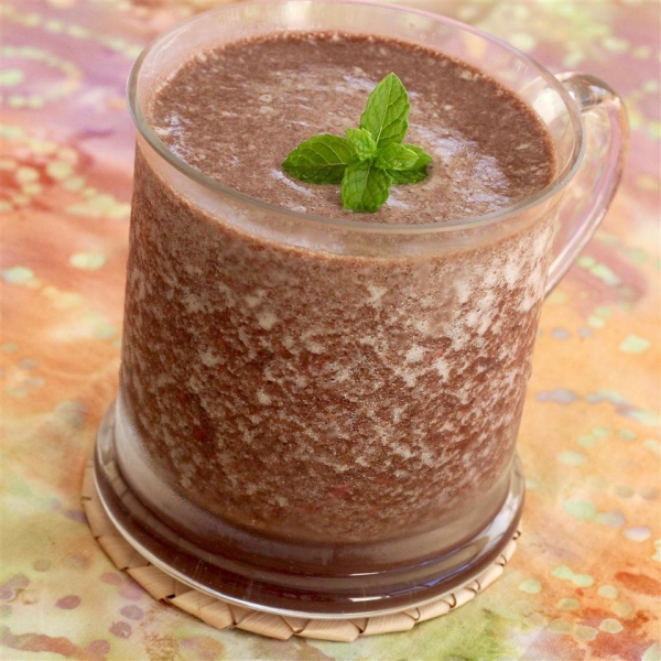Chocolate Raspberry Coffee Cooler