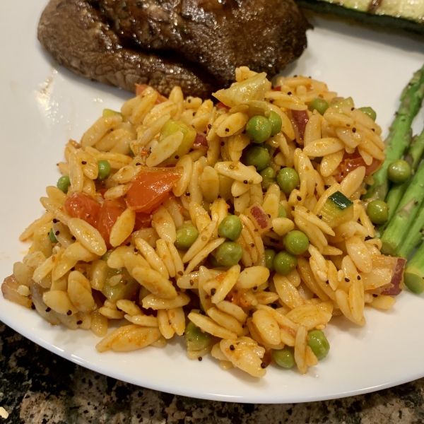 Summertime Orzo Salad