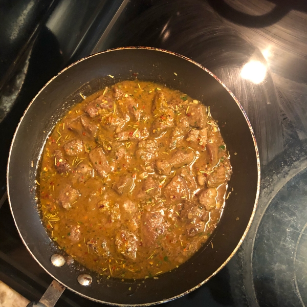 Deb's Spicy Beef Curry