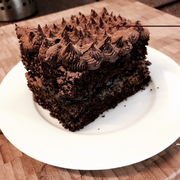 Moist Chocolate Layer Cake