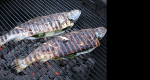 Herb-Stuffed Baked Trout