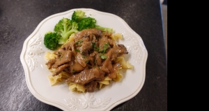Best Home-Style Beef Stroganoff