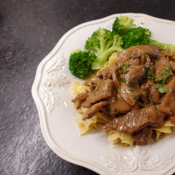 Best Home-Style Beef Stroganoff