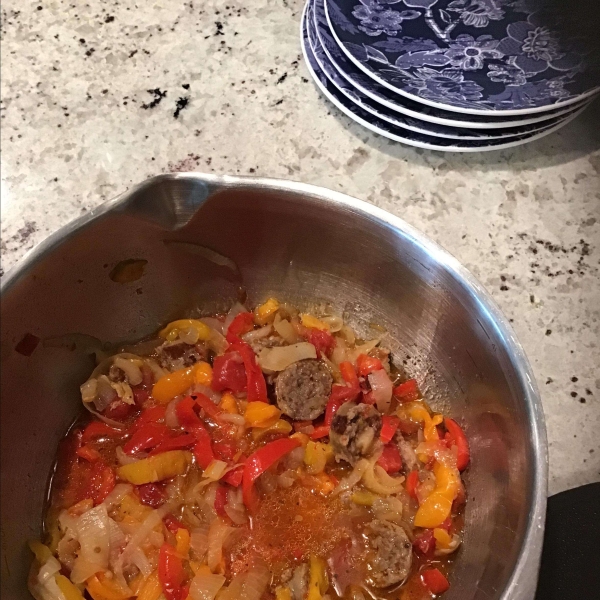 Instant Pot Sausage and Peppers