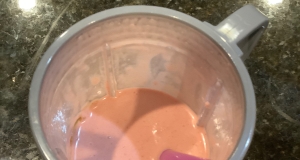 Strawberry-Banana-Peanut Butter Smoothie