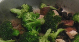 Black Bean-Mushroom Happy