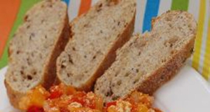 Vegetarian Greek Bell Pepper and Feta Bake