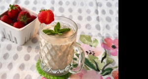 Strawberry-Avocado-Mint Smoothie