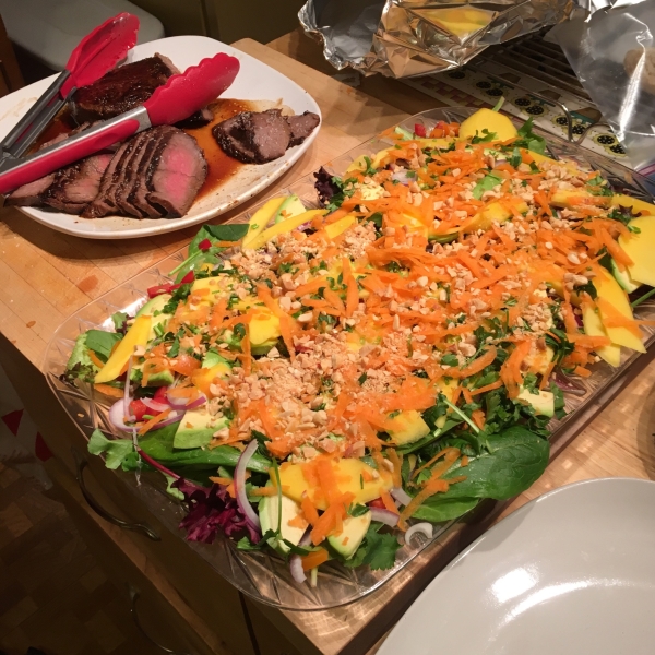 Easy Sirloin Thai Salad