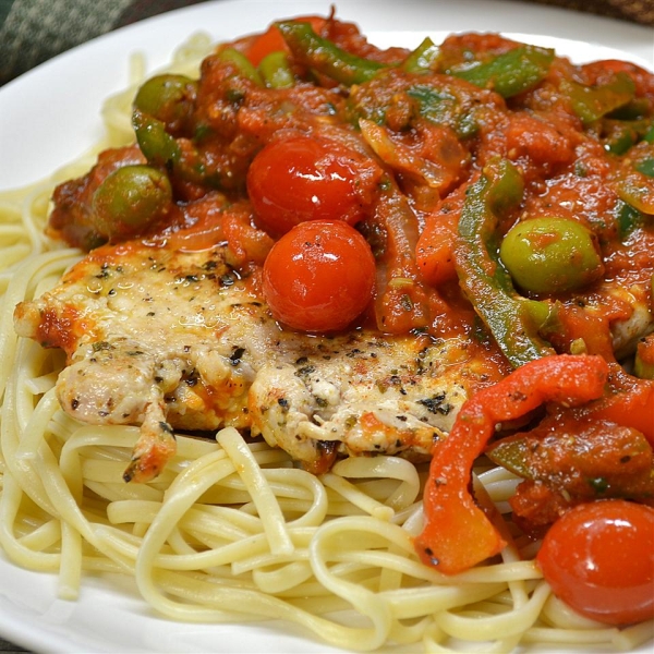 Easy Chicken Veracruz