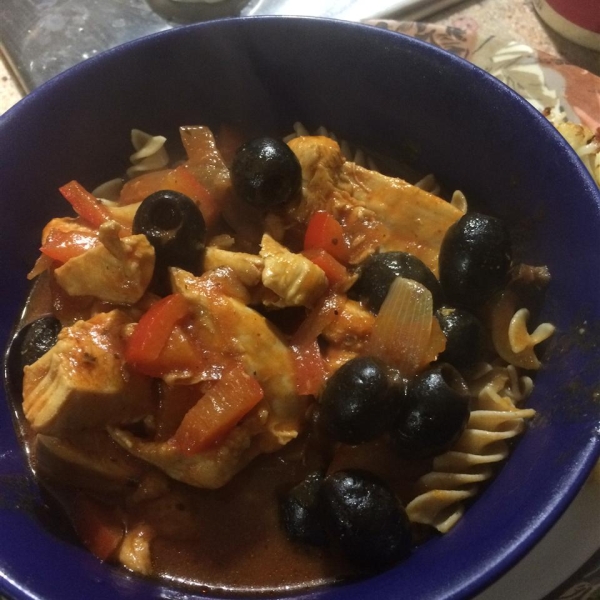 Easy Chicken Veracruz