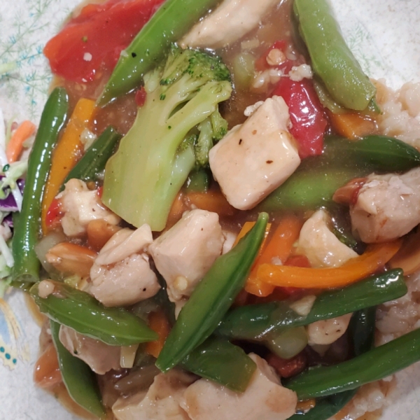 Asian Chicken with Peanuts
