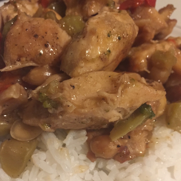 Asian Chicken with Peanuts