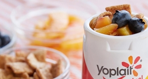 Cinnamon Peach Crunch Yogurt Cup