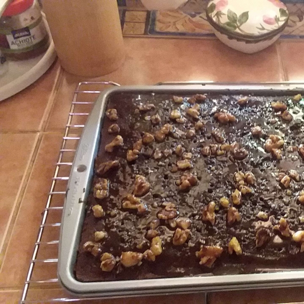 Grandma's Chocolate Texas Sheet Cake