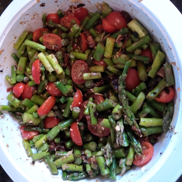 Asparagus and Pancetta Salad