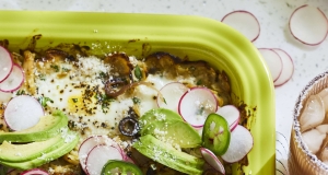 Verde Chilaquiles with Eggs