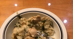 Chicken Florentine Rice Casserole