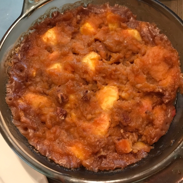 Sweet Potato Peach Bake