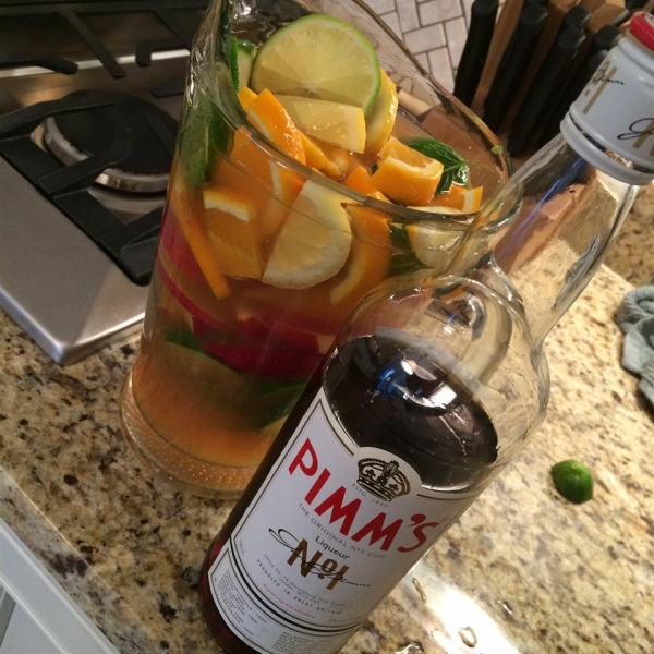 Rob and Becky's Pimm's Lemonade
