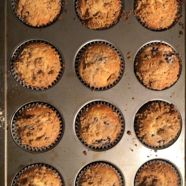 Blueberry Streusel Muffins