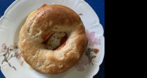 Easy Bagel-Egg Sandwich