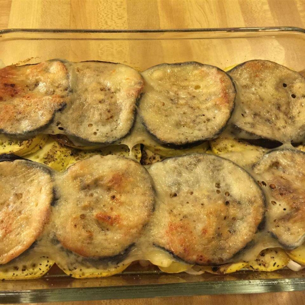 Eggplant and Tomato Casserole