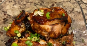 Air Fryer Sesame Chicken Thighs