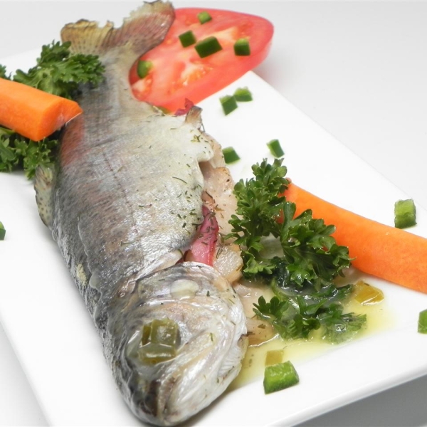 Greggae's Bacon Trout