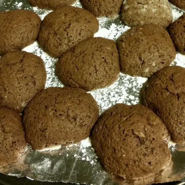 Mint Chocolate Cookies