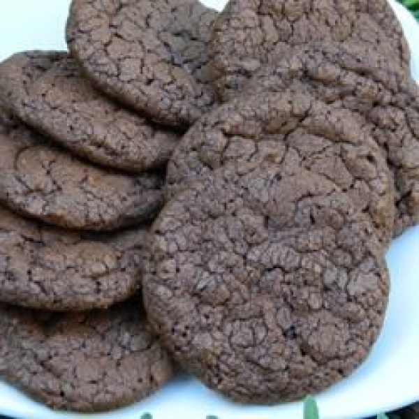 Mint Chocolate Cookies