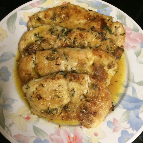 Pan-Seared Chicken with Thyme