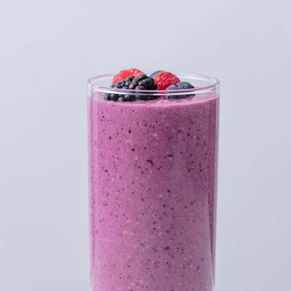 Ginger-Berry Oat Smoothie